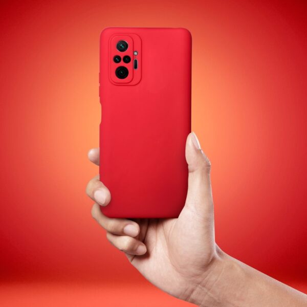 SOFT case for XIAOMI Redmi 12C red – Bild 4