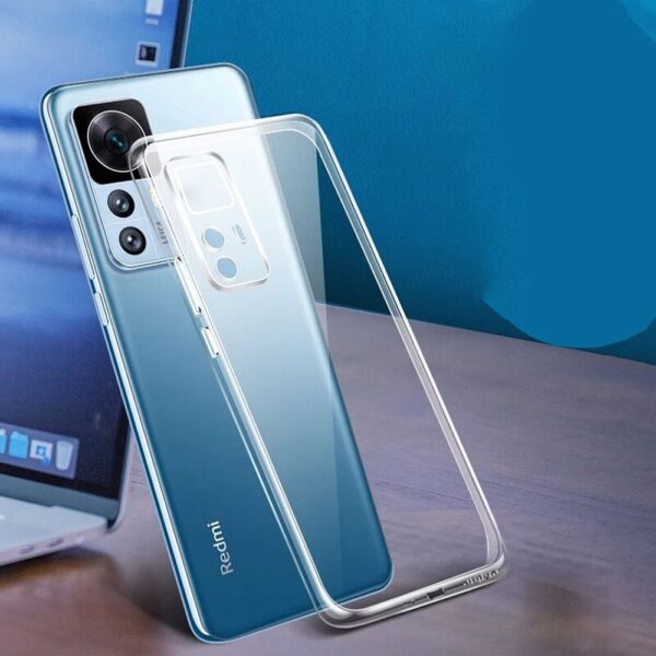 BACK CASE ULTRA SLIM 0,5 mm forXiaomi 12T / 12T Pro transparent – Bild 3