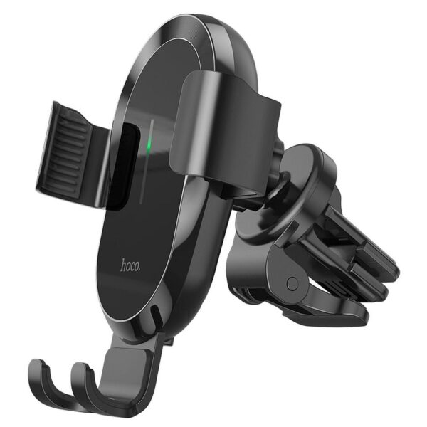 HOCO car holder with wireless charging for air vent 15W CA105 black – Bild 5