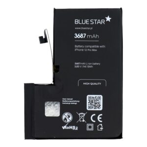 BLUE STAR HQ battery for IPHONE 12 Pro Max 3687 mAh