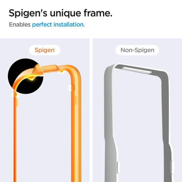 SPIGEN tempered glass ALM GLAS. TR 2-pack for SAMSUNG A55 5G clear – Bild 2