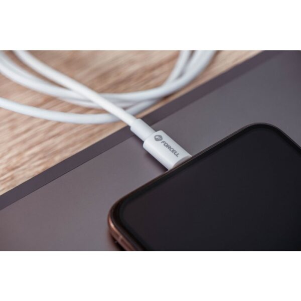 FORCELL F-ENERGY C339 cable Type C to Type C PD QC4.0 5A 100W 1 m white – Bild 3