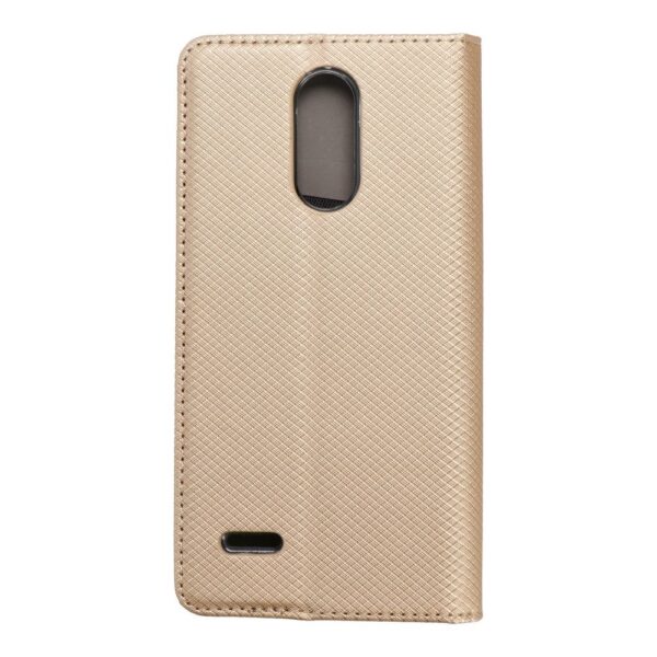 SMART CASE Book for LG K9 (K8 2018) gold – Bild 2