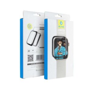 5D Mr. Monkey Glass - for Apple Watch 7 / 8 / 9 41MM black (Strong HD)