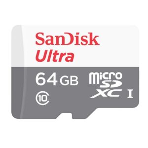 SANDISK memory card ULTRA micro SDXC 64GB 100MB/s class 10