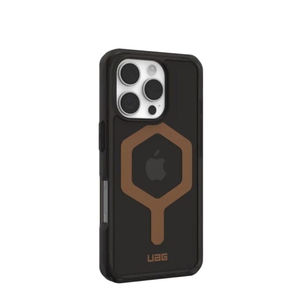 Case (UAG) Urban Armor Gear Plyo compatible with MagSafe for IPHONE 16 Pro black / bronze – Bild 5