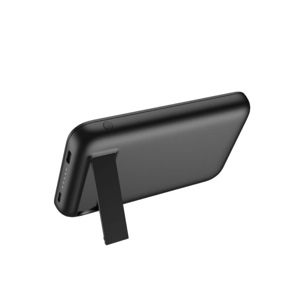 VEGER powerbank 5 000 mAh with wireless charging compatible with MagSafe PD QC3.0 2A 20W MagOn Kick (V0553P / W0553P) black – Bild 5