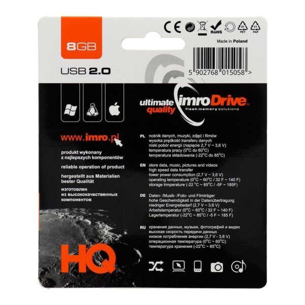 IMRO pendrive AXIS 8GB USB2.0 – Bild 2