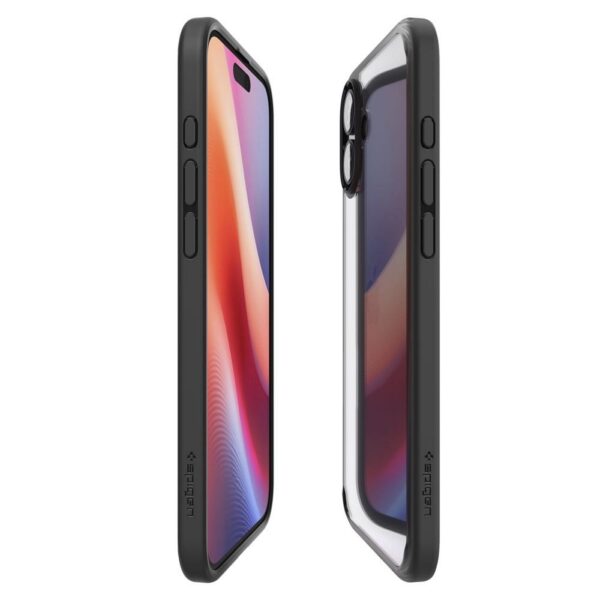 SPIGEN case ULTRA HYBRID for IPHONE 16 matte black – Bild 2