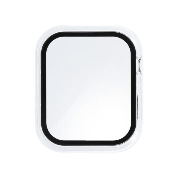 Bestsuit Case with Hybrid Glass for Apple Watch series 7/8/9-41mm - transparent – Bild 4