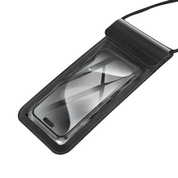 HOCO waterproof bag for mobile phone IPX8 HX50 black – Bild 4