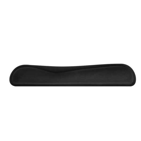 Ergonomic wrist support for keyboard 460 x 85 x 25 mm black – Bild 3