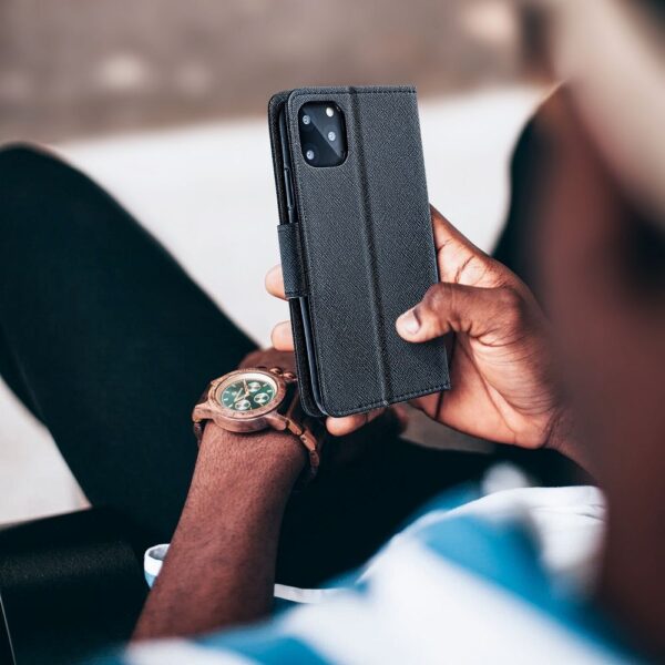 FANCY Book case for XIAOMI 13 PRO black – Bild 3