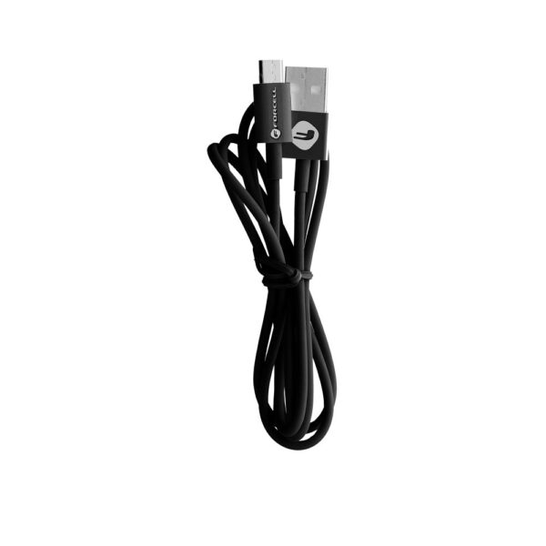 FORCELL C321 cable USB A to Micro USB 2,4A TUBE 1 m black – Bild 4