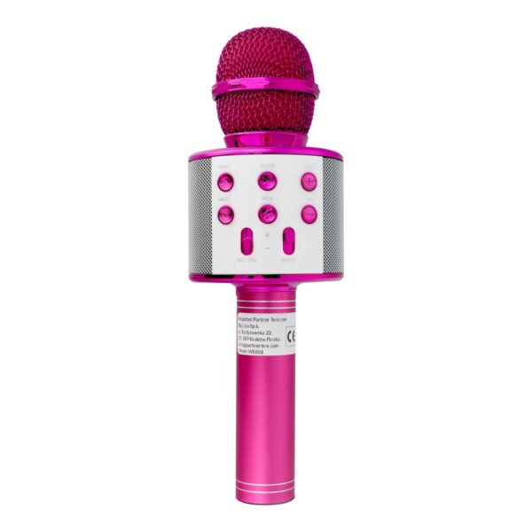 Multimedia karaoke microphone CR58S HQ pink