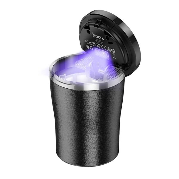 HOCO car ashtray ZP9 black – Bild 2