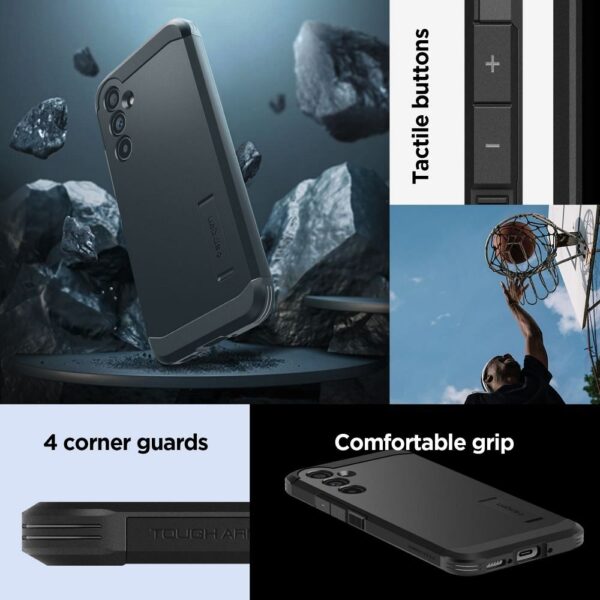 SPIGEN case TOUGH ARMOR for SAMSUNG A54 5G black – Bild 3