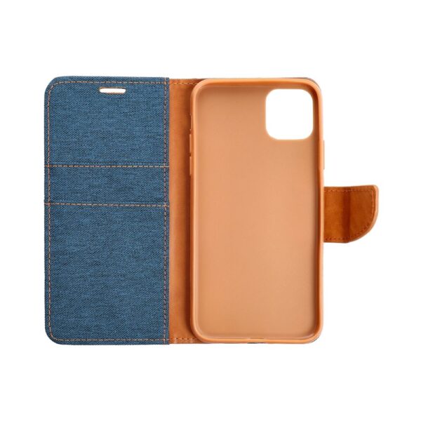 CANVAS Book case for XIAOMI Redmi Note 13 Pro 5G navy blue – Bild 3