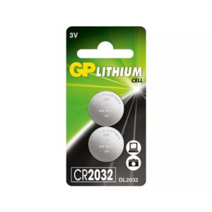 GP lithium batter CR2032 3V 2 pcs