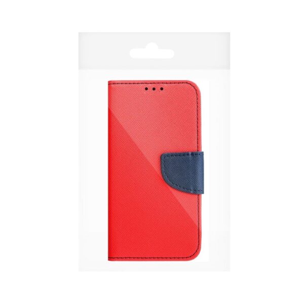 FANCY Book case for SAMSUNG A13 4G red / navy – Bild 2
