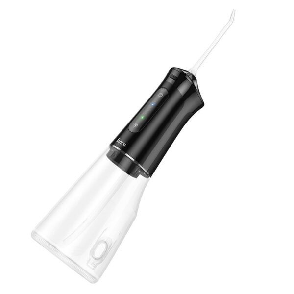 HOCO electric oral flushing device with large-capacity water tank IPX7 HP61 black – Bild 3