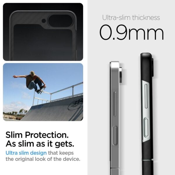 SPIGEN case AIRSKIN for SAMSUNG Z Flip 6 aramid black – Bild 2