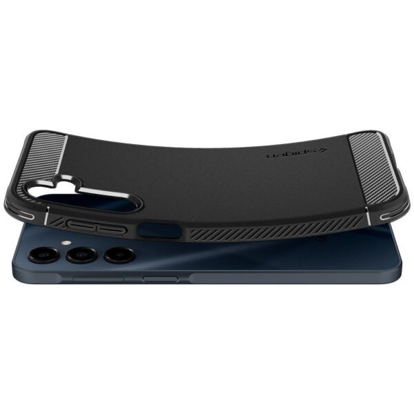 SPIGEN case RUGGED ARMOR for SAMSUNG A16 4G / 5G matte black – Bild 5