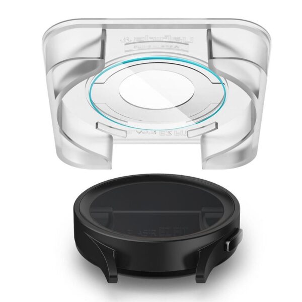 SPIGEN tempered glass GLAS.TR ”EZ FIT” 2-pack for SAMSUNG Galaxy Watch 5 PRO (45 mm) – Bild 3
