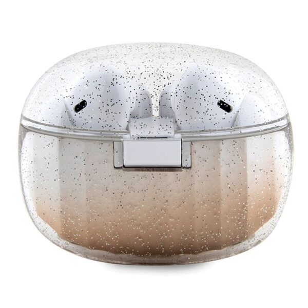 GUESS wireless earphones bluetooth TWS + docking station GUTWSHDGKEED (Glitter gradient) gold – Bild 2