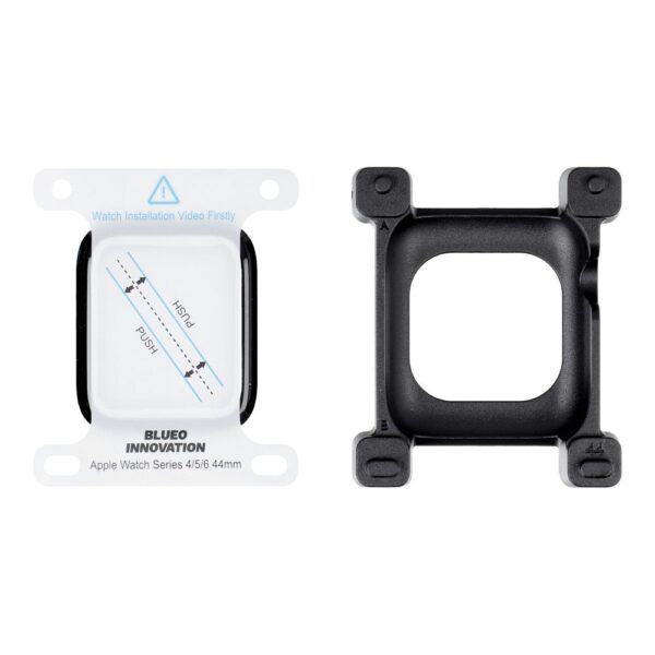 5D Mr. Monkey Glass - for Apple Watch SE / SE 2 44MM black (Strong HD) – Bild 3