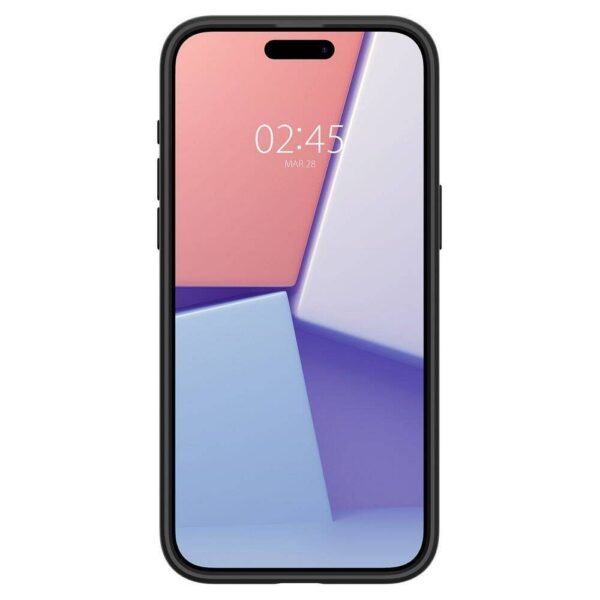 SPIGEN case ULTRA HYBRID MAG compatible with MagSafe for IPHONE 16 Pro frost black – Bild 2