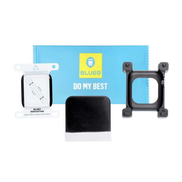 5D Mr. Monkey Glass - for Apple Watch SE / SE 2 44MM black (Strong HD) – Bild 2