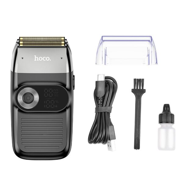 HOCO double razor mesh shaver HP30 black – Bild 2
