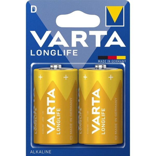 VARTA alkaline battery R20 (Type D) Longlife 2 pcs