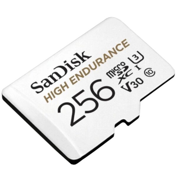 SANDISK memory card microSD 256GB 100MB/s class 10 with adapter SD – Bild 2