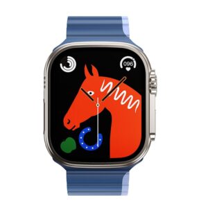 HOCO strap for Apple Watch 42 / 44 / 45 / 49 mm AS102 dark blue with light blue