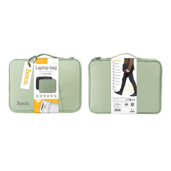 HOCO tablet / laptop / netbook bag 10,9" GT2 green – Bild 3