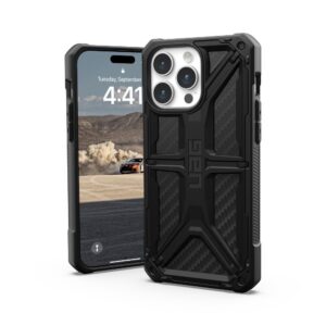 (UAG) Urban Armor Gear Monarch for IPHONE 15 PRO MAX carbon fiber