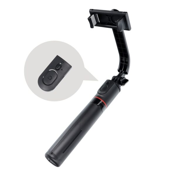 Combo selfie stick with tripod and remote control bluetooth black SSTR-13 – Bild 4