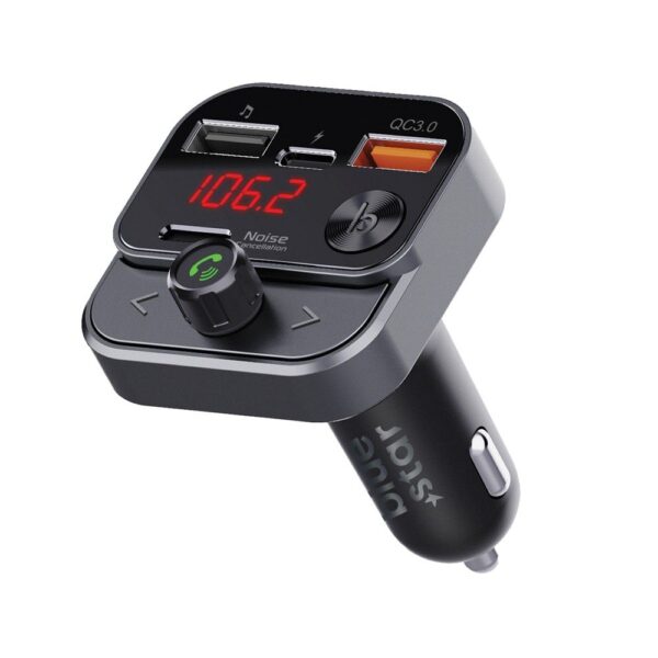 BLUE STAR transmitter FM bluetooth QC3.0 30W AutoStream BT84B black – Bild 4