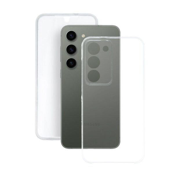 Case 360 FULL COVER PC + TPU for SAMSUNG S22 Plus transparent