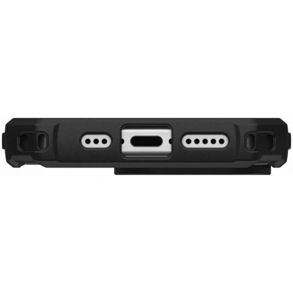 Case (UAG) Urban Armor Gear Pathfinder compatible with MagSafe for IPHONE 16 Pro silver – Bild 4