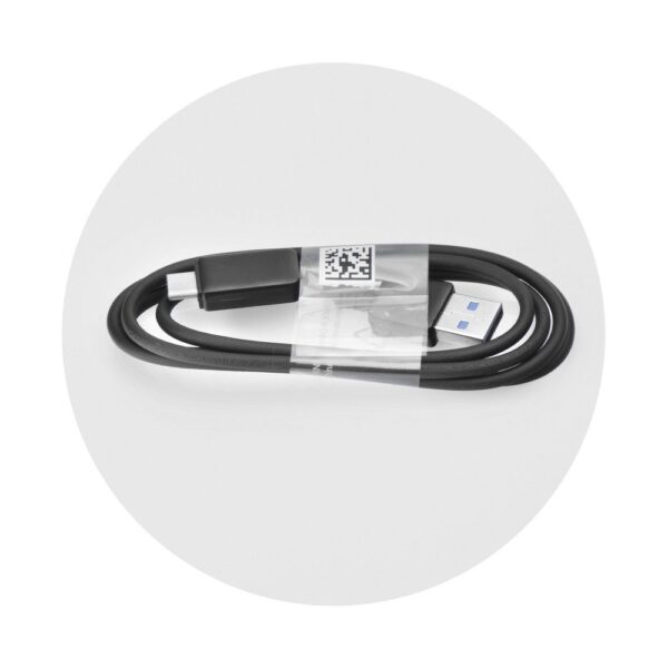 Cable USB A to Type C 3.0 2A HD2 1 m black – Bild 2
