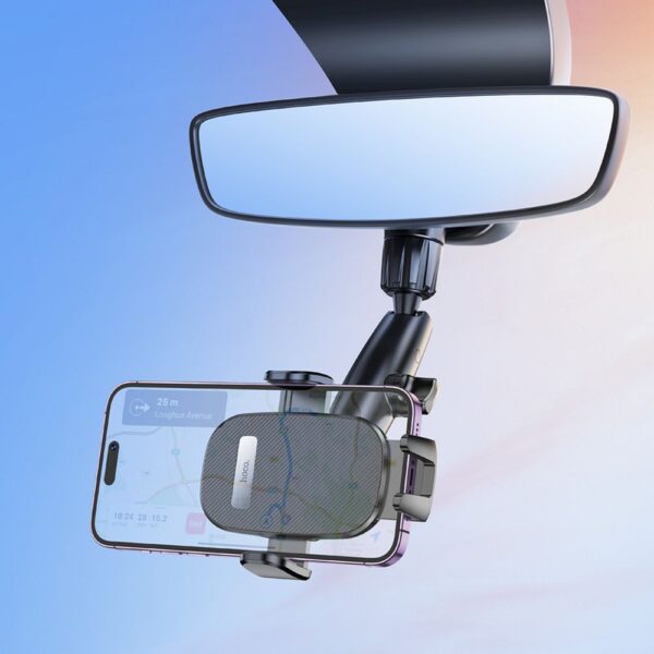 HOCO car holder for rearview mirror H17 black – Bild 4