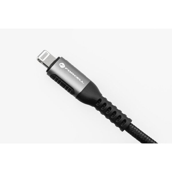 FORCELL F-ENERGY C260 cable Type C to Type C QC4.0 PD 5A 100W Cafule 1,2 m black – Bild 3