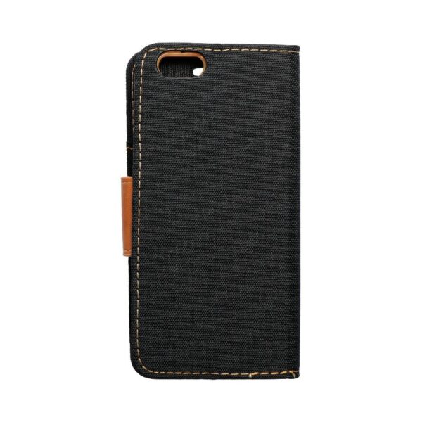 CANVAS Book case for IPHONE 6/6S black – Bild 4