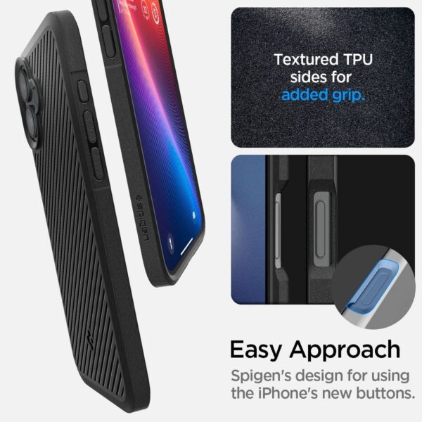 SPIGEN case CORE ARMOR for IPHONE 16 matte black – Bild 3