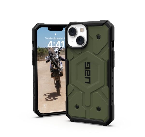 ( UAG ) Urban Armor Gear Pathfinder for IPHONE 14 PLUS compatible with MagSafe green – Bild 2