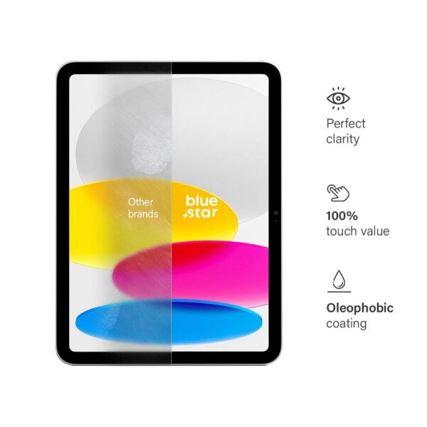 Tempered Glass Blue Star - for iPad 10 gen 10.9" (2022) – Bild 3