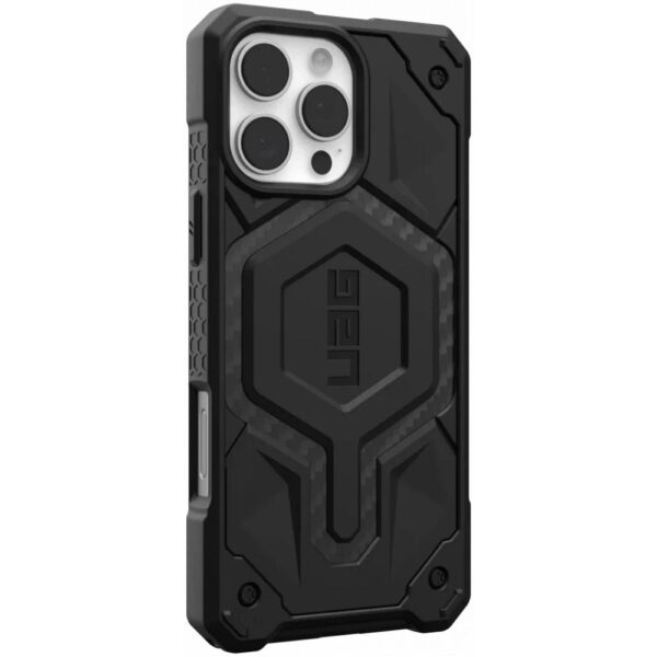Case (UAG) Urban Armor Gear Monarch Pro for IPHONE 16 Pro Max carbon fiber – Bild 5